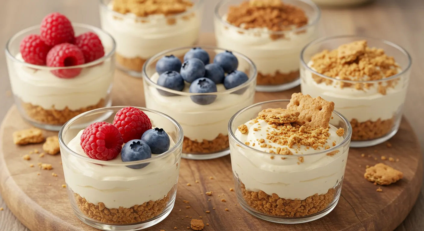 No-Bake Cheesecake Cups - secondary view